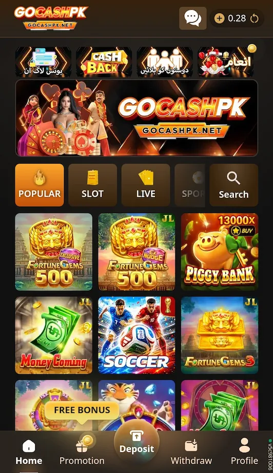 GOCASHPK Game